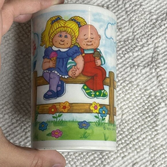 Vintage Cabbage Patch Kids Cup Melamine Plastic 1984‎ - Picture 3 of 7